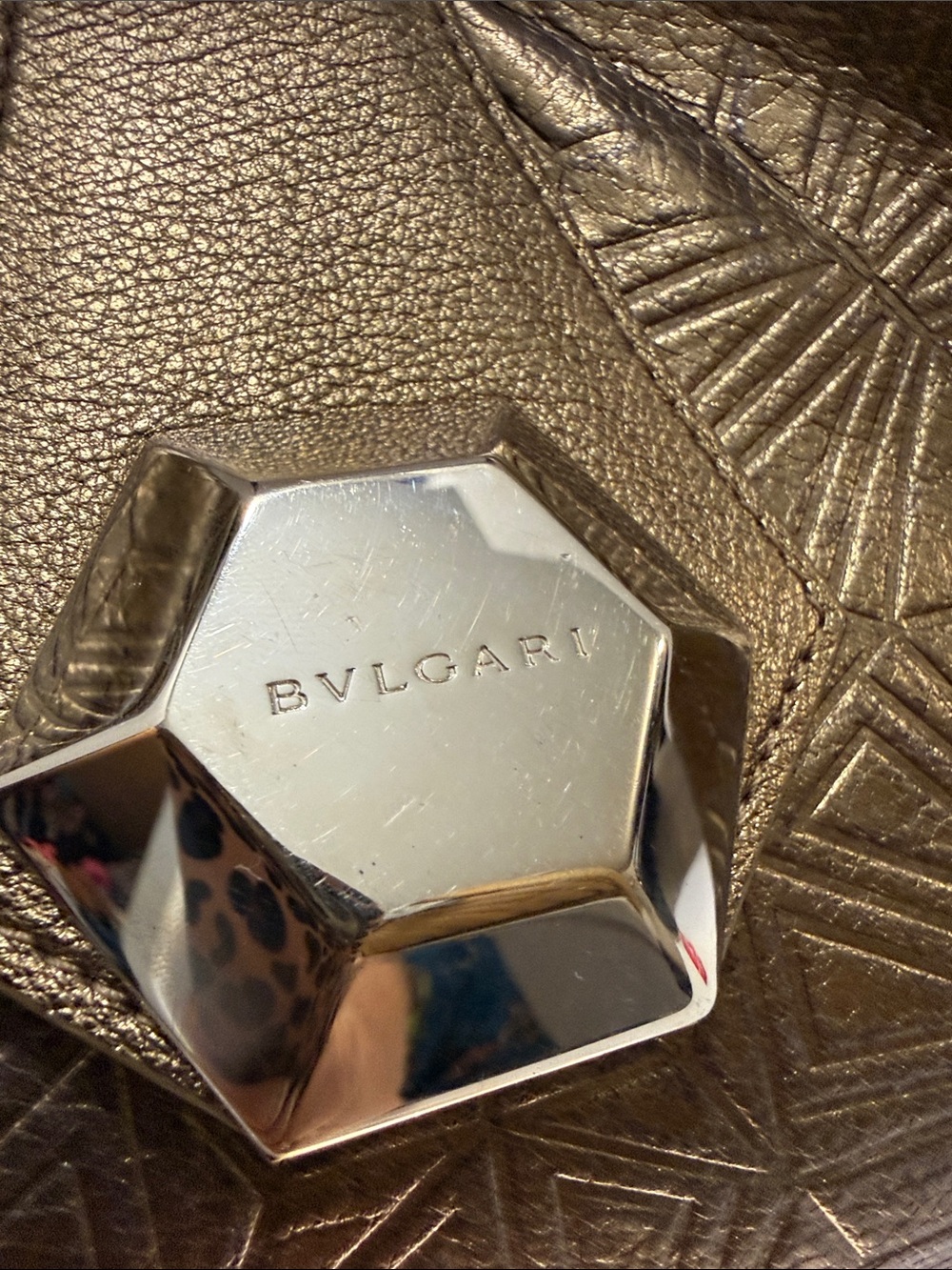 Bulgari × Matthew Williamson Limited Edition Metallic Gold Hobo Bag - Picture 3 of 15